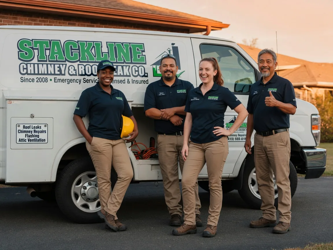 Chimney flashing repair company in Evansville, MN